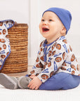 Tesa Babe Football Bamboo Tee & Pants