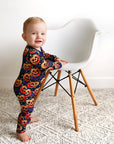 Edward Zip Bamboo Glow in the Dark Sleepies Little Halloween