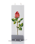 Flatyz Red Rose Stem Candle
