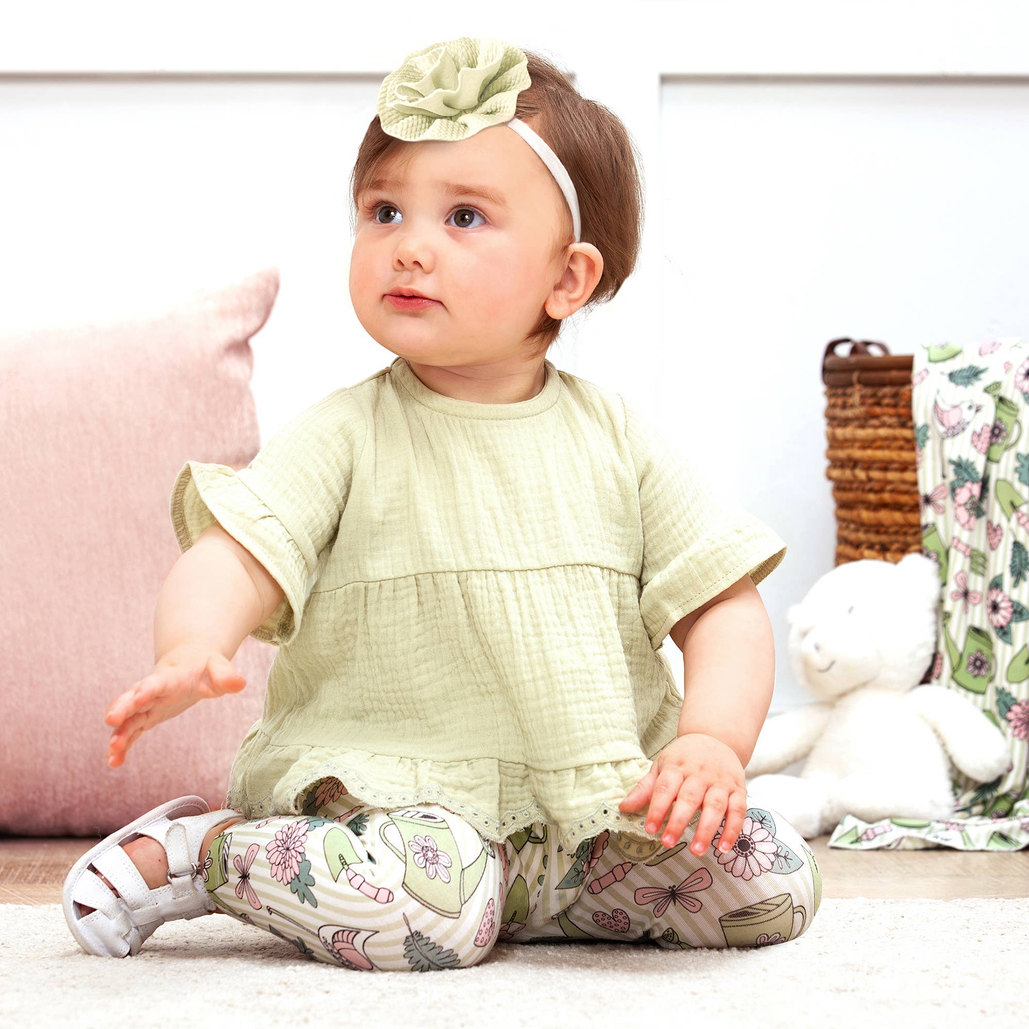 Tesa Babe Garden Bloom Top & Legging Set