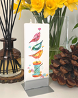Flatyz Birds on a Sewing Spool Candle