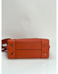 LOEWE Calfskin Amazona 28 Orange Leather Shoulder Bag