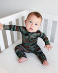 Bamboo Baby Pajama Sleepies Little Baby Zip Camo