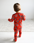 Gigi and Max Steamboat Willie Zip Romper
