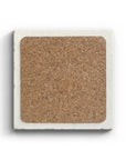 No Place Like York Marble Coaster