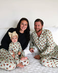Gigi + Max Bamboo Madden Football Zip Pajamas