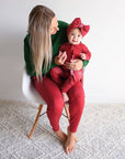 Ivy Red Dot RUFFLE ZIP