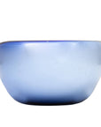NOVICA Handmade Blue Opal Blown Glass Bowl