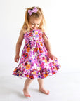 Girls Clothes Dress Tie Twirl Dress Kaia