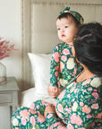 Jolie Floral Ruffle Zip One Piece