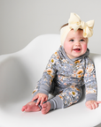 French Terry Bamboo Two Piece Hoodie Set Elodie Floral