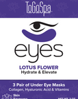 ToGoSpa Eyes Lotus Flower Elevate and Hydrate