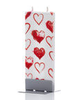 Flatyz Hearts Candle