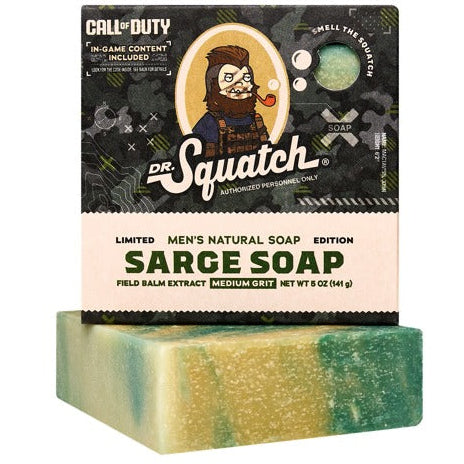 Dr. Squatch Call of Duty Sarge Bar Soap