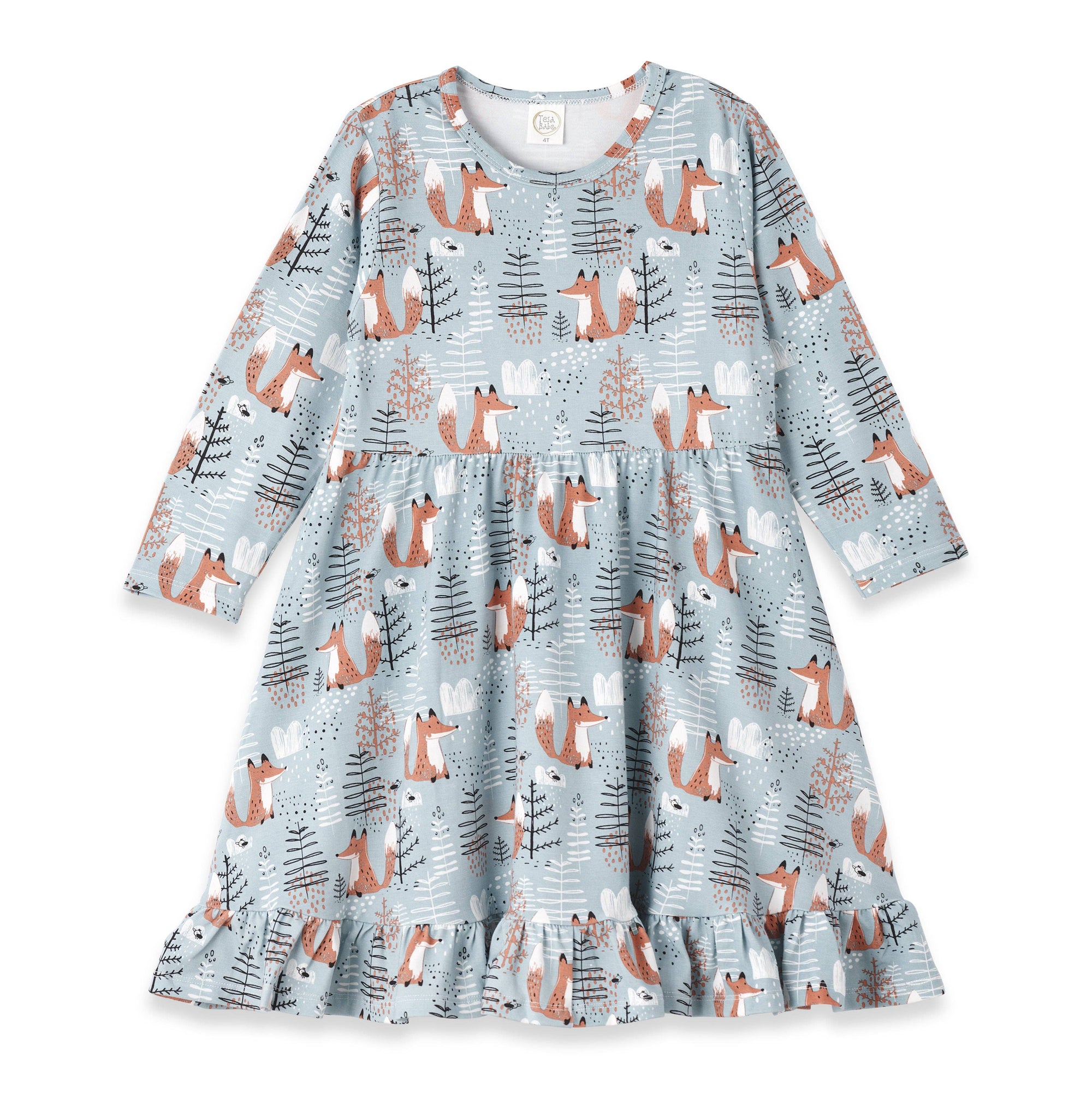 Tesa Babe Foxy Forest Bamboo Twirl Dress