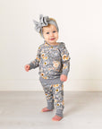 French Terry Bamboo Two Piece Hoodie Set Elodie Floral