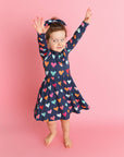 Bamboo Kids Girl Toddler Clothing Tutu Dress Hadley