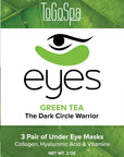 To Go Spa Green Tea Eyes The Dark Circle Warrior