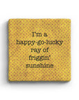 Happy-Go-Lucky - Marble Coaster
