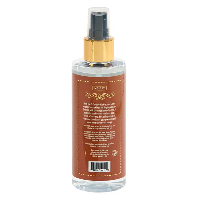 ManBar Exotic Musk And Sandalwood Cologne Mist
