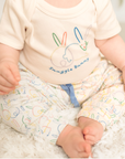 finn + emma Snuggle Bunny Organic Cotton Bodysuit