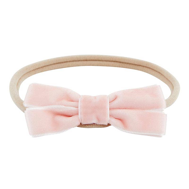 Stephan Baby Baby Girl Velvet Bow Set