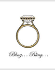 s.e. hagarman Bling Bling Engagement Ring