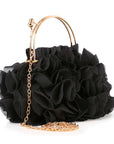 Ruffled Evening Bag