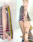 Delvaux PVC Tempete The Eye Catcher Multicolor Satchel Bag
