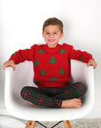 Kevin Trees Sweater Christmas Childrens Clothing Holiday