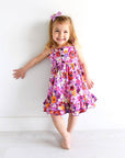 Girls Clothes Dress Tie Twirl Dress Kaia