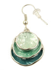 Three Circles Layered Earrings