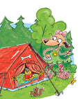 Digger and Daisy Go Camping picture book