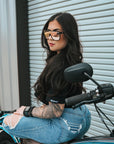 Blockers Rose Gold Lens Polarized