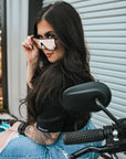 Blockers Rose Gold Lens Polarized