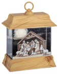 Light Up Shimmer Nativity Lantern