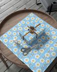 Bumblebees and Daisies Wrapping Paper