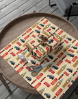London Themed Wrapping Paper
