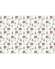 Christmas At Home Personalized Wrapping Paper