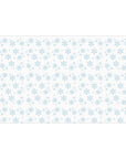 Blue Snowflake Wrapping Paper