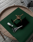 Hunter Green Solid Color Wrapping Paper