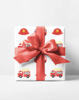 Firetruck Wrapping Paper