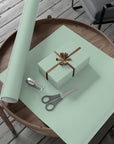 Light Green Striped Wrapping Paper
