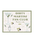 Dirty Martini Fan Club Puzzle