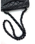 Chanel Vintage Quilted Lambskin Classic Single Flap Bag