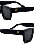Lux Shades. Gloss Black. Polarized
