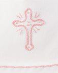 Pink Cross Baby Cap