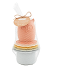 Orange Stacking Cup Bath Set