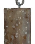 Trish McFerran Skier Encaustic Art Ornament