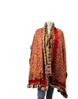 Diana Rosh Couture Cashmere & Rex Rabbit Wrap